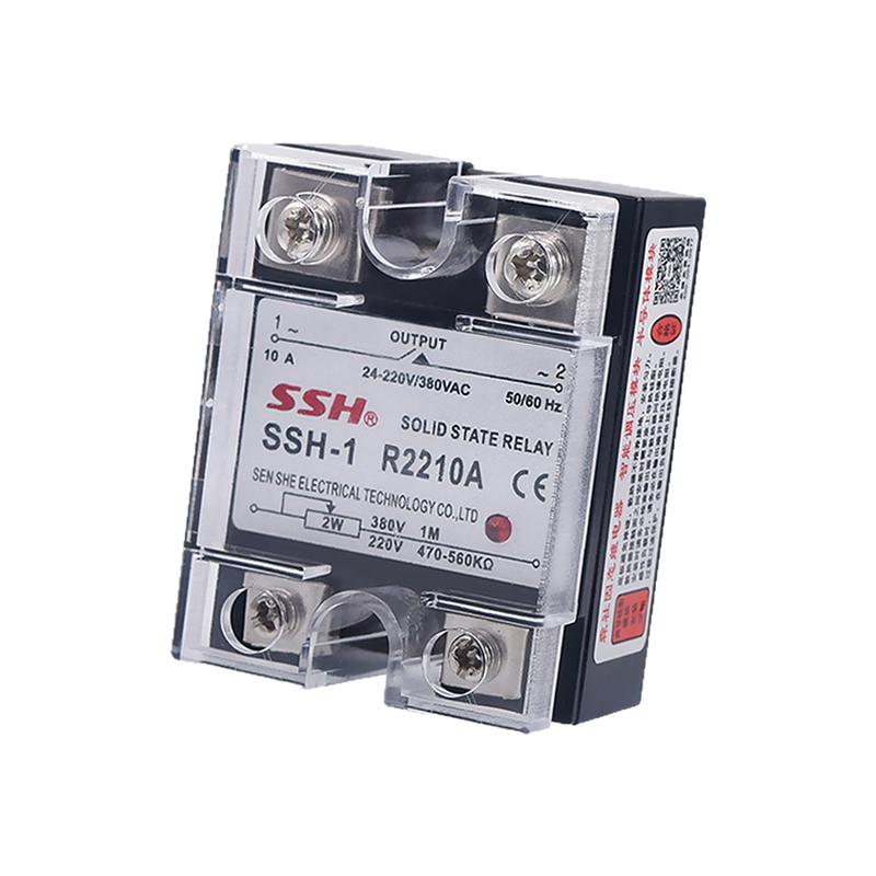 可控硅调速器固态调压220VSSR40VA固体继电器SSVR电阻值电压模块