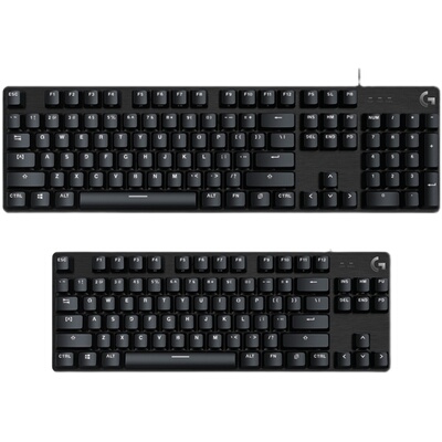 LOGI茶轴机械背光游戏键盘