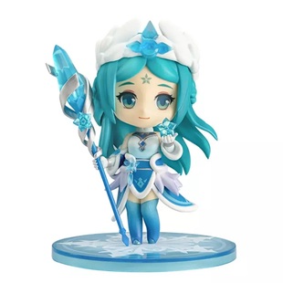 【4号】王者荣耀官方正版 冰雪之华 王昭君手办 Q版模型摆件公仔