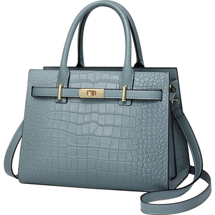 皮尔保罗女包轻奢真皮包包女士新款中年手提包送妈妈包包大气礼物