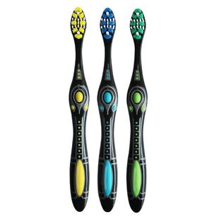 男士专用成人款特硬毛超硬毛耐用去渍牙刷中硬毛刷丝可洁可净