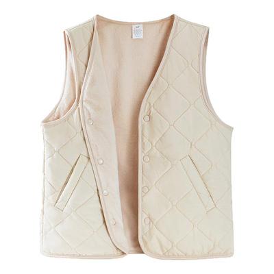 保暖内搭马甲加绒羊毛内胆女2025新款贴身内穿坎肩可外穿马夹冬季