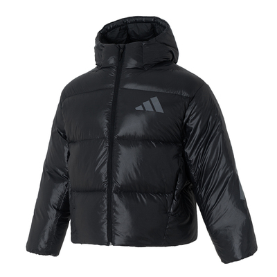 阿迪达斯官网羽绒服男2026冬季新款运动服防风保暖加厚外套KH3980