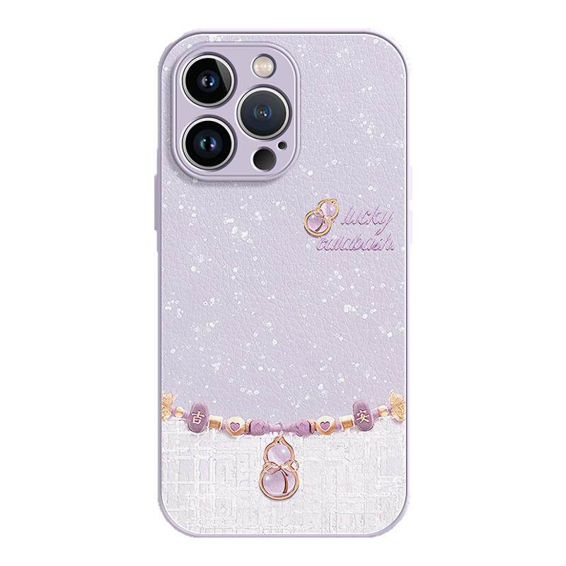 适用苹果17手机壳iphone15promax新年16新款13福禄11葫芦14全包plus防摔12紫Air小众pro女款