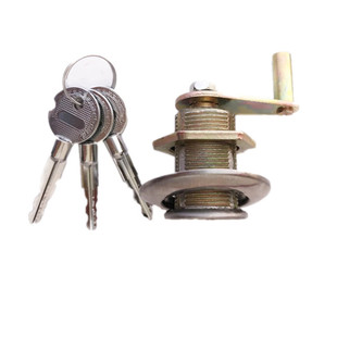 保险柜加长锁芯心十字钥匙锁头机械防火箱柜配件锁具虎牌老式专用