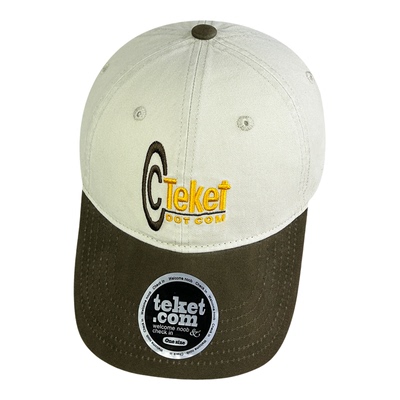 韩国潮牌teket拼色字母棒球帽女