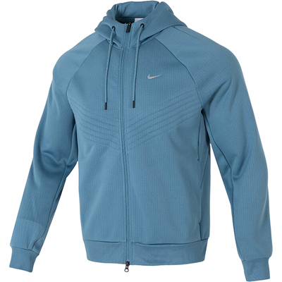 Nike/耐克官方正品新款男士宽松休闲针织连帽夹克外套FZ1108-006
