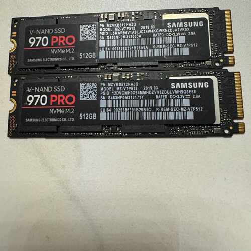 【议价-可维修】  Samsung 固态硬盘 970PRO512G /均有货