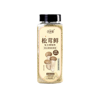 松茸鲜0添加防腐剂调料代替鸡精味精盐炒菜煲汤菌菇粉鲜蔬粉500克