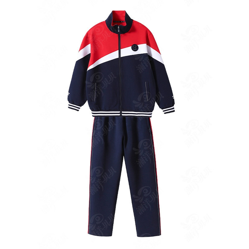 辽宁省沈阳市苏家屯区中学生春秋季校服第三款儿童高中生运动班服