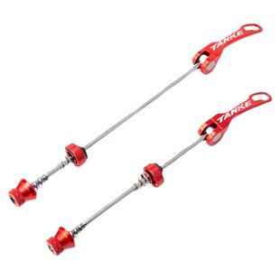 碳客TANKE自行车快拆杆花鼓适用于公路山地自行车零件前 100 mm后