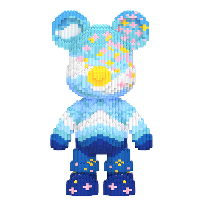 积木熊成年拼装礼物网红女孩玩具