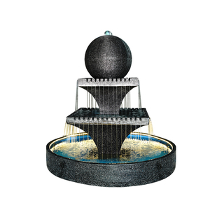 大型假山喷泉流水摆件别墅庭院鱼池水景花园装饰欧式水钵景观雕塑