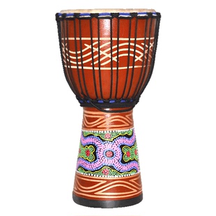 羊皮非洲鼓8寸10寸12寸丽江手鼓 幼儿园儿童成人初学入门专业演出