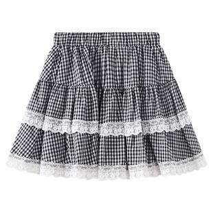 淘气贝贝女童半身裙2026年夏季新款芭蕾缝蓬蓬蛋糕裙腰裙女童春夏