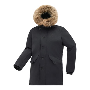 奥索卡24冬季新款男款派克服中厚羽绒服连帽中长羽绒服156627