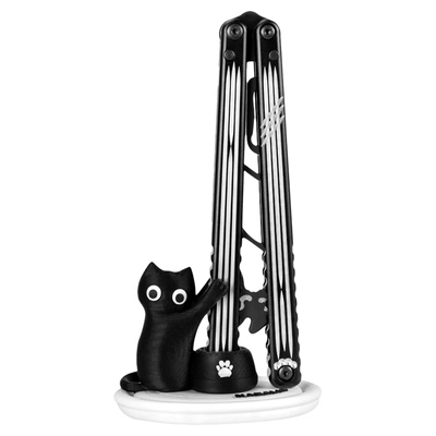 NABALIS【猫】Seongbae联名系列蝴蝶刀安全新手友好不开刃