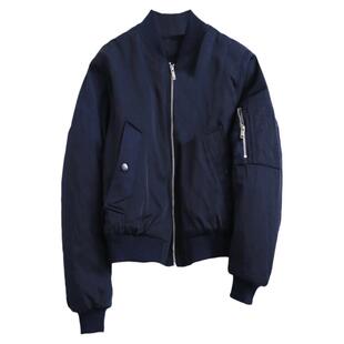 纯色宽松短款立领拉链飞行员夹克冬季新款长袖减龄女棉衣棉服N405