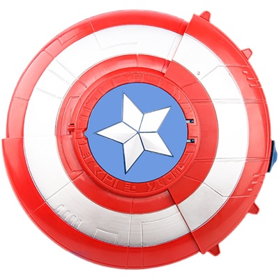 无敌美国队长盾牌男孩发射器玩具