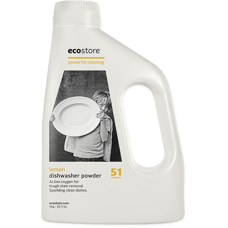 ecostore洗碗粉洗碗机专用洗涤剂耗材天然清洁光亮清洗漂洗剂1kg