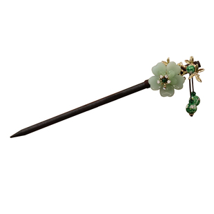 发簪新中式古风高级感盘发发髻汉服头饰配饰旗袍发张簪子步摇发饰