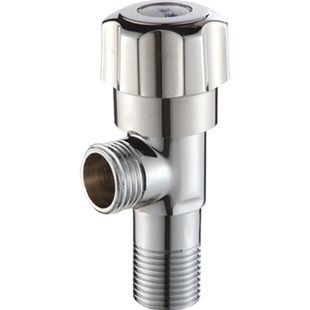 三角阀全铜三通角阀一进二出冷热水器马桶4分家用加长分水阀开关