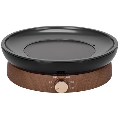 围炉煮茶器具全套2025新款家用玻璃烧水养生壶室内烤火套装电陶炉