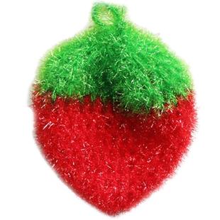 创意纯手工亚克力草莓洗碗巾不伤锅多图案洗碗布百洁抹布菜瓜布