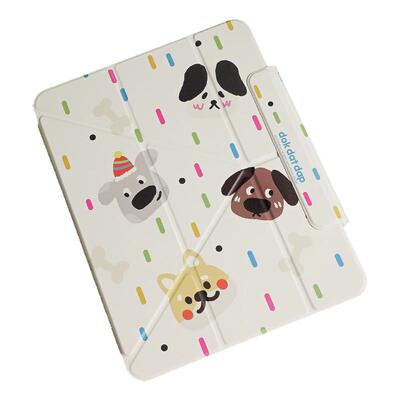 狗狗ipadpro保护套可爱趣味苹果平板ipadpro卡通笔槽ipadair3/4保护壳个性11寸12.9寸新款小众设计苹果ipad壳