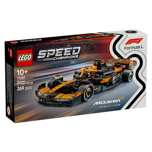 LEGO乐高超级赛车77251迈凯伦F1车队MCL赛车男孩拼搭积木儿童玩具