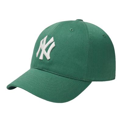 MLB男女款休闲学院纯色棒球帽