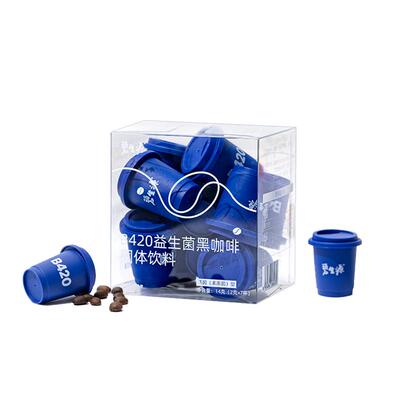 碧生源B420益生菌黑咖啡固体饮料无蔗糖0脂健身14克（2克*7杯）