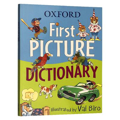 牛津儿童英语图解词典 英文原版 Oxford First Picture Dictionary 幼儿园学前儿童英语启蒙词汇字典 全英文版进口工具书籍