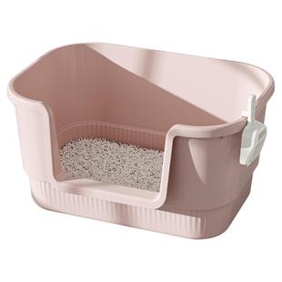 宠物猫砂盆超大号防外溅猫厕所猫咪猫沙盆子猫屎猫咪缅因盘用特大