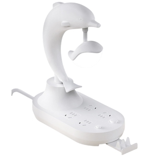 多功能台灯带USB插座家用卧室婴儿喂奶床头灯宿舍创意可爱小夜灯