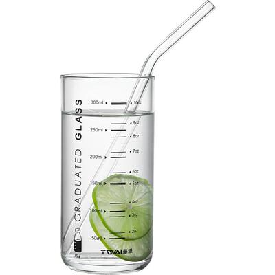 华派儿童带刻度牛奶杯