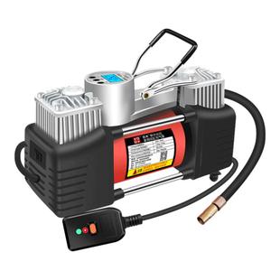 家用充气泵220v双缸高压大功率汽车轮胎电动打气筒篮球泳圈加气机