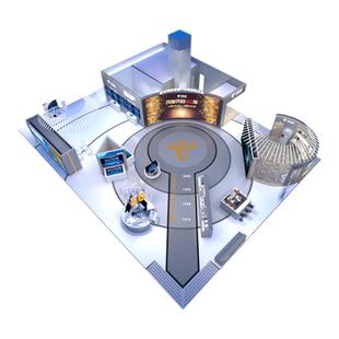 3d效果图制作家装工装鸟瞰设计图纸房屋室内装修建模渲染cad代画