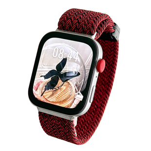 适用华为FIT5表带fit4手表智能手环watchfit5pro运动编织腕表带金属磁吸夏天表链女士new替换带男生配件女生