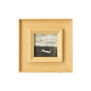 空合 法式复古实木框装饰艺术画 迷你小幅创意摆件画可定制组合