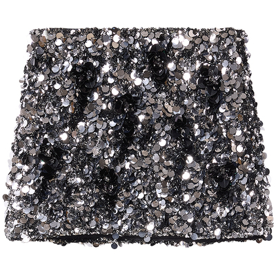 MissSixty重工钉珠亮片半身裙
