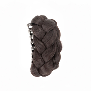 丸子头假发抓夹发圈花苞头发髻盘发神器编发蓬松发夹后脑勺假发包