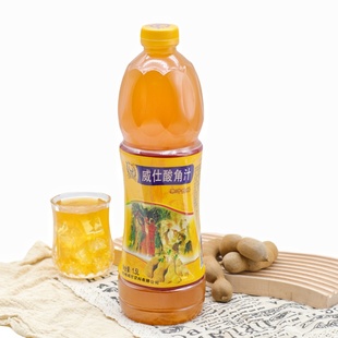 威仕康星新酸角汁饮料酸枣果味饮料味比芒果汁云南特产1.5L*2瓶