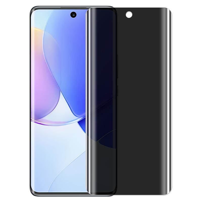连环马适用华为nova9钢化水凝膜12nove8手机11pro7防窥膜se全屏7i防窥10ultra活力新款6曲面屏5全包hinova软