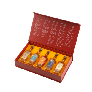 大芹威士忌礼盒套装55ml*5单一麦芽威士忌国产洋酒小酒版
