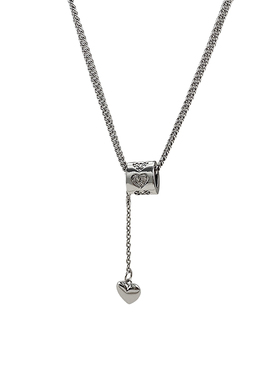 doudoustore爱心小蛮腰项链