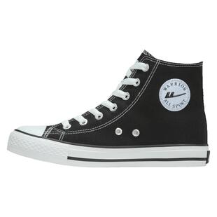 回力女鞋帆布鞋女2025秋季厚底黑色高帮鞋百搭经典运动板鞋子女款