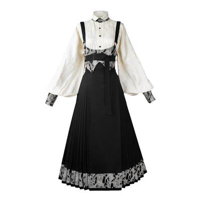 拟梦国风原创无人区腰封马面裙