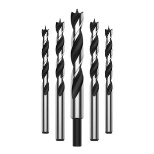 木工钻头打孔三尖开孔器木头清边麻花钻手电钻专用木板塑料支罗钻