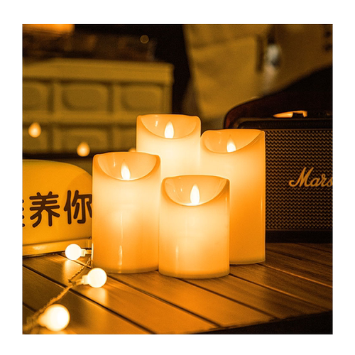 户外露营氛围灯帐篷装饰灯led电子蜡烛灯野营生日浪漫布置520灯